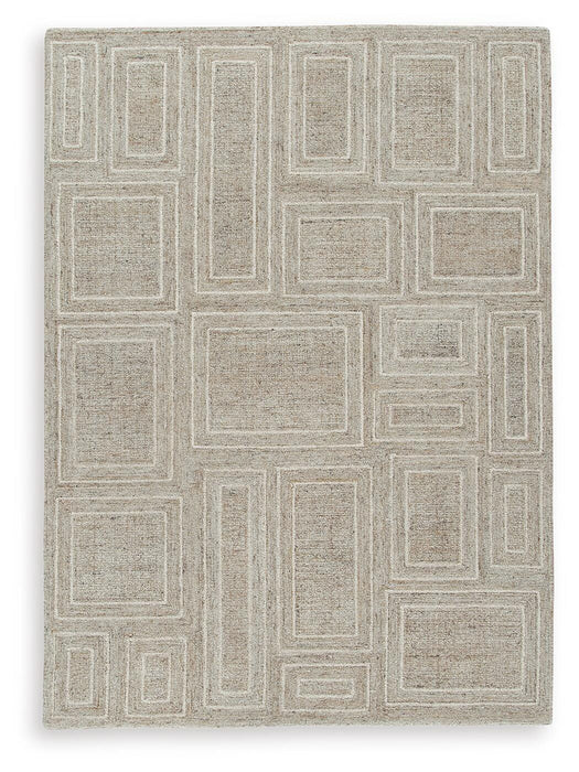 Signature Design Medium Rug 5.14 FT by 7.01 FT