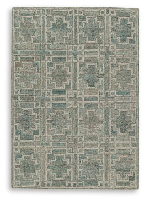Signature Design Medium Rug 5.09 FT by 7.03 FT