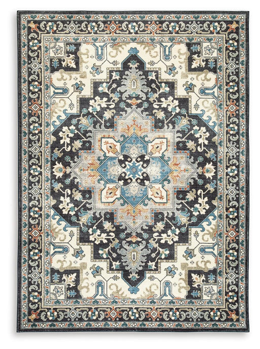 Signature Design Washable Medium Rug 5.04 FT by 7.08 FT