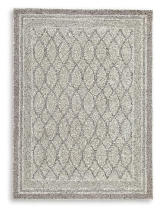 Signature Design Medium Rug 5.14 FT by 7.17 FT
