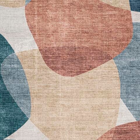 Signature Design Washable Medium Rug 4.93 FT by 6.96 FT
