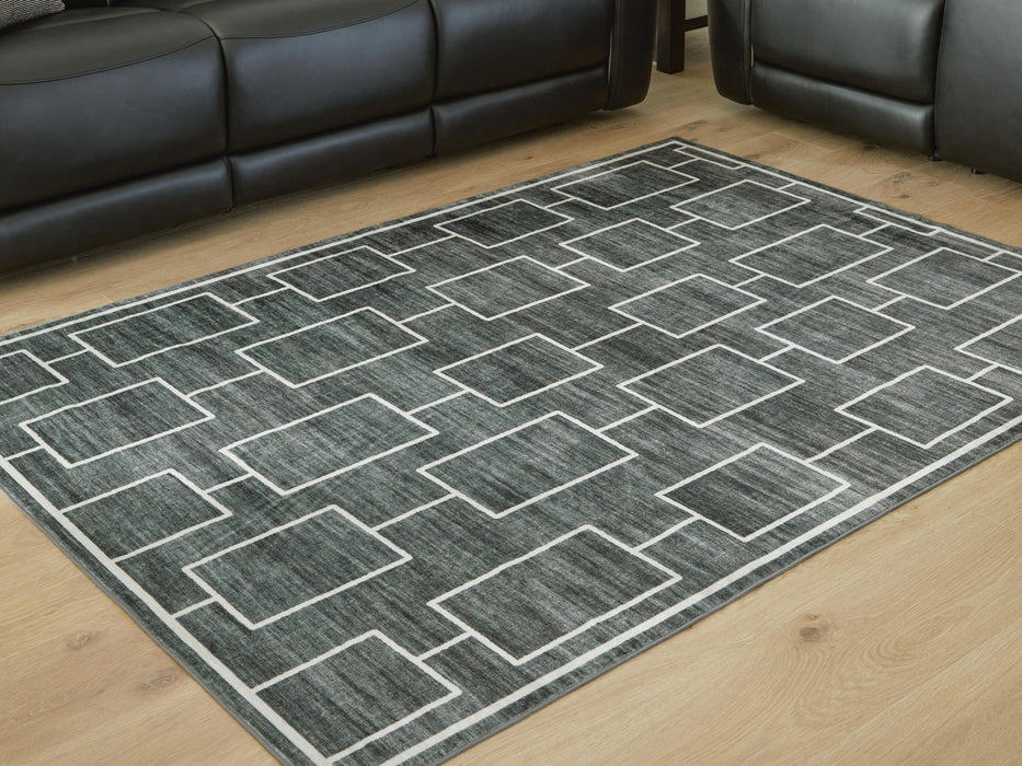 Signature Design Washable Medium Rug 4.96 FT by 6.96 FT