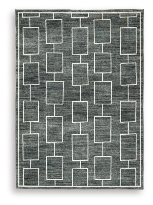 Signature Design Washable Medium Rug 4.96 FT by 6.96 FT