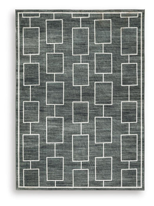 Signature Design Washable Medium Rug 4.96 FT by 6.96 FT