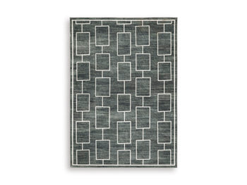 Signature Design Washable Medium Rug 4.96 FT by 6.96 FT