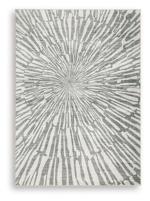 Signature Design Washable Medium Rug 4.96 FT by 6.94 FT