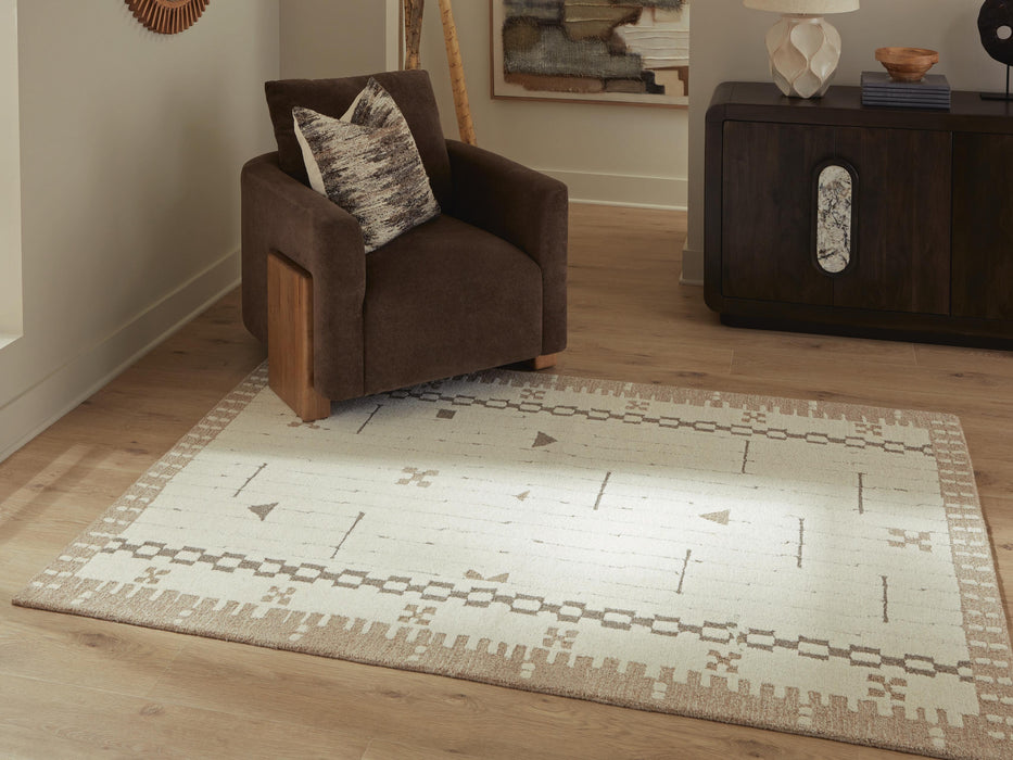 Signature Design Medium Rug 4.98 FT by 6.85 FT