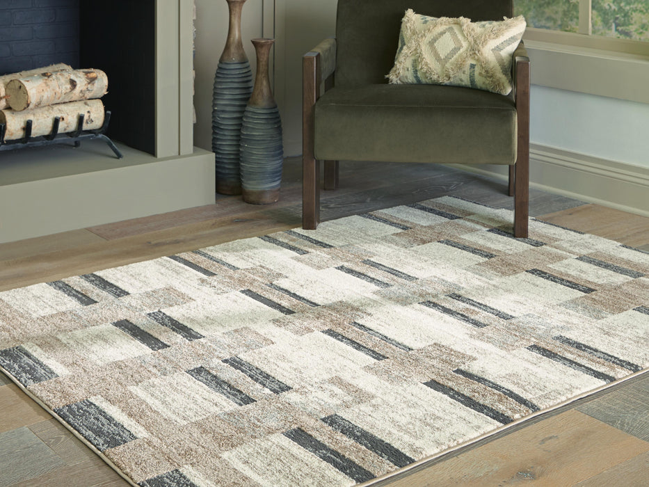 Signature Design Medium Rug 5.26 FT by 7.03 FT