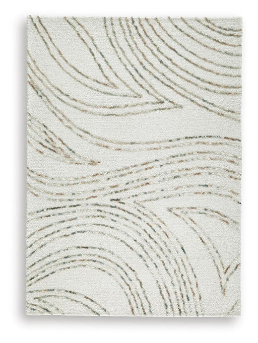 Signature Design Medium Rug 5.08 FT by 6.98 FT