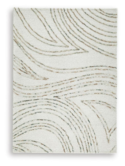 Signature Design Medium Rug 5.08 FT by 6.98 FT