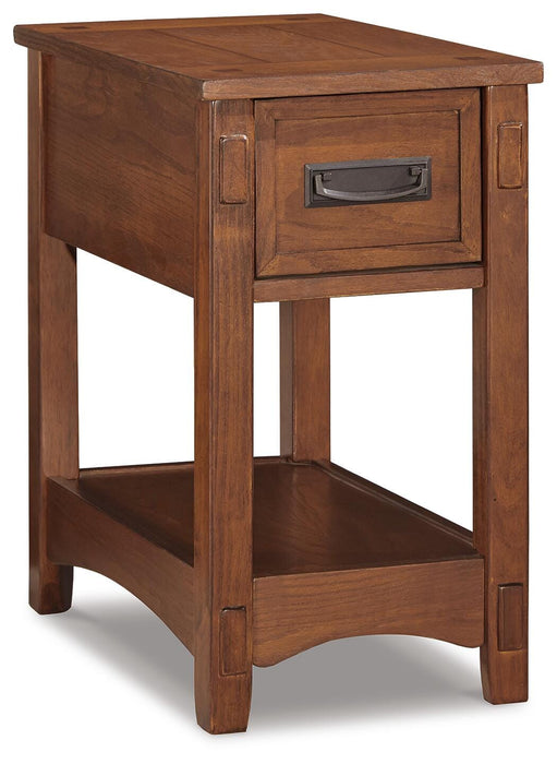 Signature Design Brown Chair Side End Table