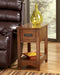 Signature Design Brown Chair Side End Table