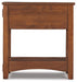 Signature Design Brown Chair Side End Table