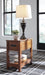 Signature Design Brown Chair Side End Table