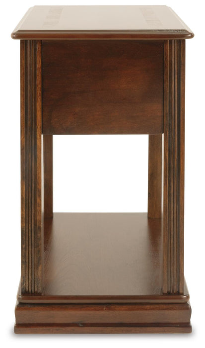 Signature Design Brown Chair Side End Table
