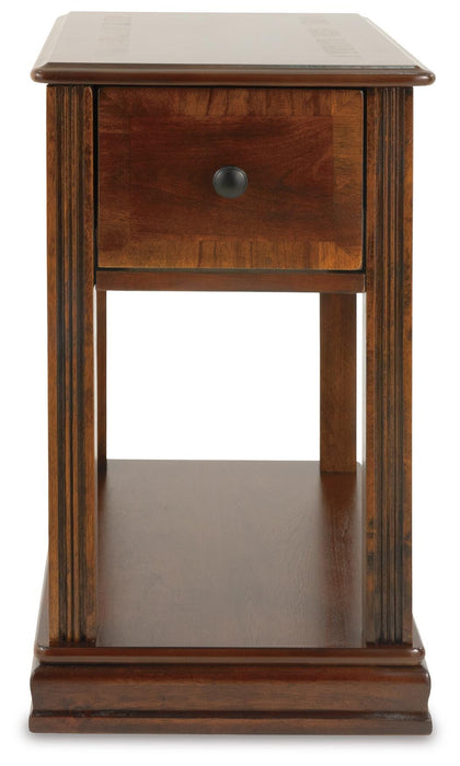 Signature Design Brown Chair Side End Table