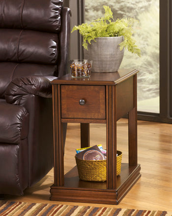 Signature Design Brown Chair Side End Table
