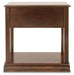 Signature Design Brown Chair Side End Table