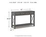 Signature Design Grayish Brown Console Sofa Table