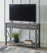 Signature Design Grayish Brown Console Sofa Table