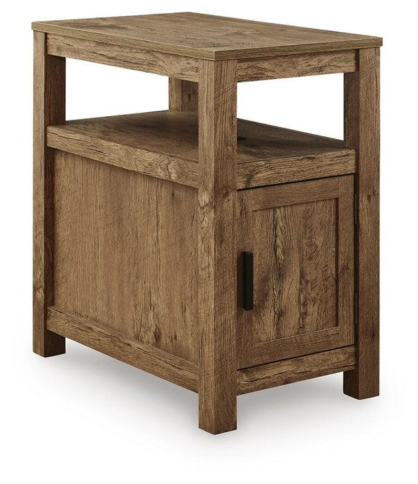 Signature Design Brown Chair Side End Table