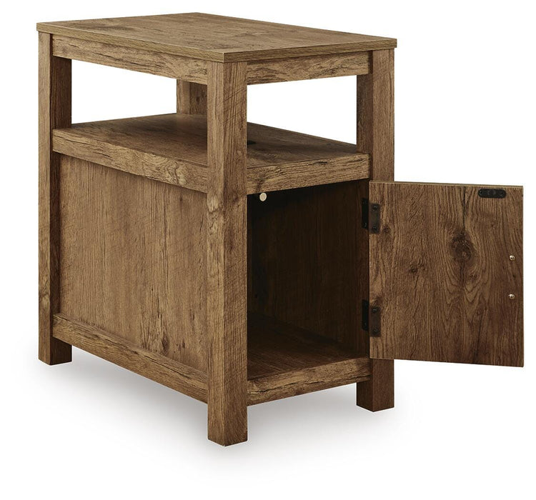 Signature Design Brown Chair Side End Table