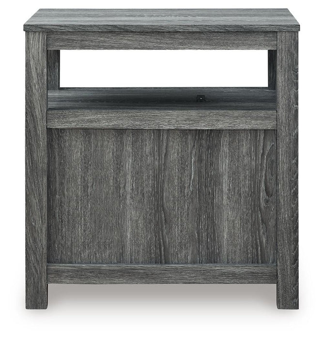 Signature Design Brown/Gray Chair Side End Table