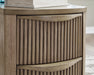 Signature Design Light Brown Chair Side End Table