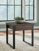 Signature Design Dark Brown Square End Table