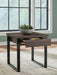 Signature Design Dark Brown Square End Table