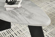 Signature Design Gray/Black Occasional Table Set (3/CN)