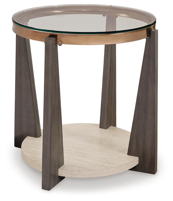Signature Design Multi Round End Table