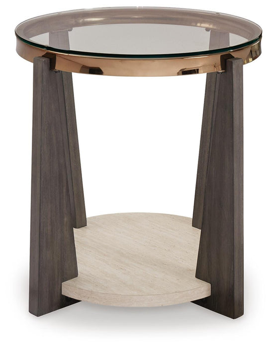 Signature Design Multi Round End Table