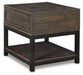 Signature Design Grayish Brown Rectangular End Table