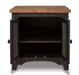 Signature Design Black/Brown Rectangular End Table