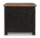 Signature Design Black/Brown Rectangular End Table