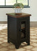 Signature Design Black/Brown Chair Side End Table
