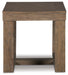 Signature Design Gray Square End Table
