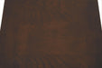 Signature Design Dark Brown Square End Table