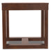 Signature Design Dark Brown Square End Table