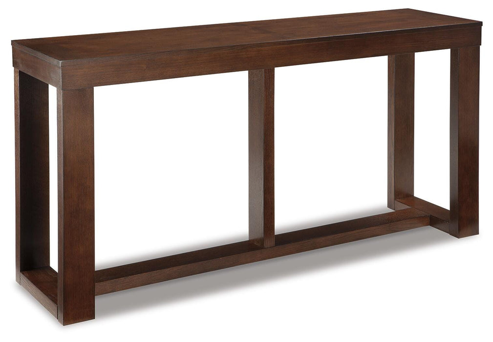 Signature Design Dark Brown Sofa Table
