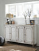Signature Design Antique White Accent Cabinet