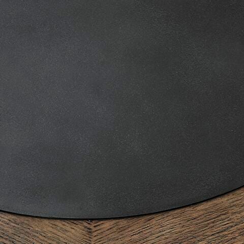 Signature Design Warm Brown Round End Table