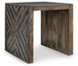 Signature Design Brown Square End Table