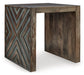 Signature Design Brown Square End Table