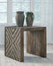 Signature Design Brown Square End Table