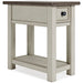 Signature Design Two-tone Chair Side End Table