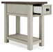 Signature Design Two-tone Chair Side End Table
