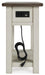 Signature Design Two-tone Chair Side End Table