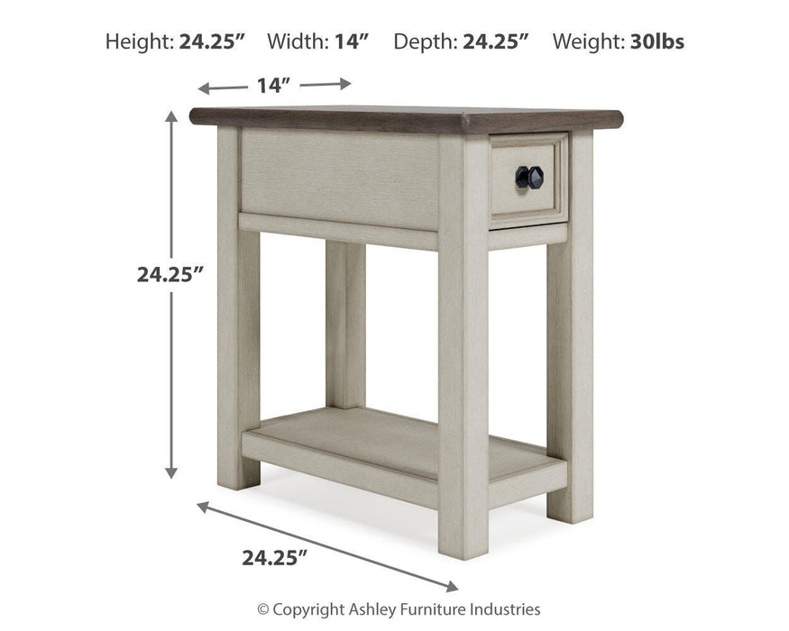 Signature Design Two-tone Chair Side End Table